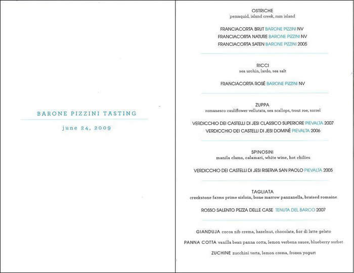BARONE PIZZINI LUNCH