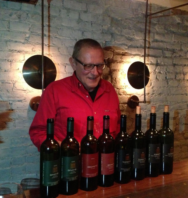 man choosing a wine
